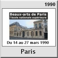 1990 exposition beaux arts de paris ENSBA