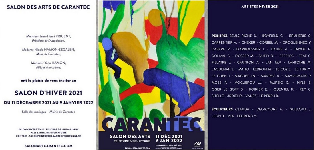 2021 Carantec Salon des arts