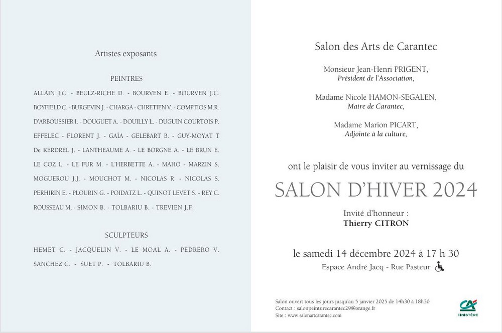 2024 carantec salon des arts 