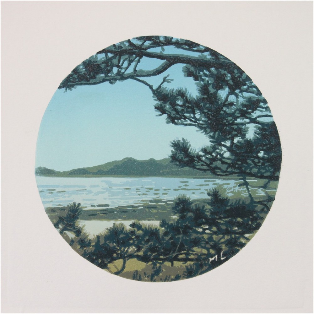 Vue sur la baie I   - Marielle Le Fur -  